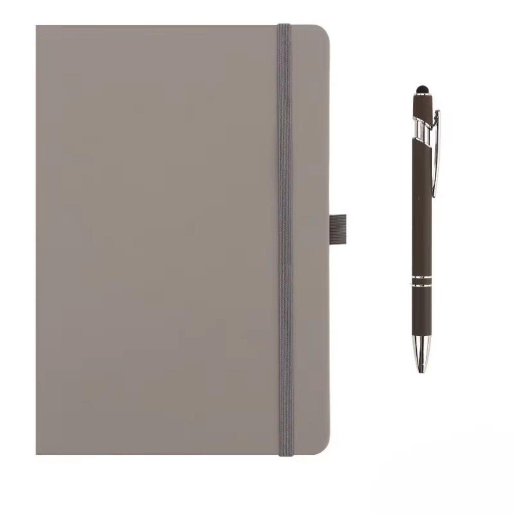 Leather Work Diary Covers - Mini-carnets de poche avec bande élastique,